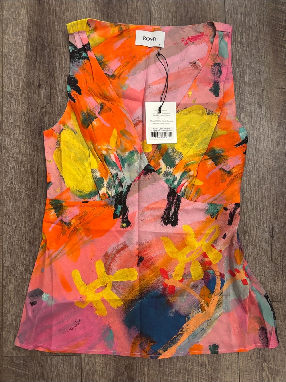 Romy Rodeo Cami Top NWT - Picture 3 of 5